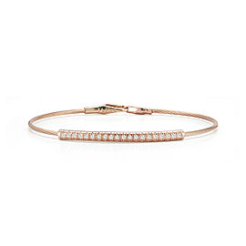 I.Reiss 14K Rose Gold 0.2 Diamond Bracelet