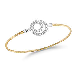 I.Reiss 14K Yellow Gold 0.4 Diamond Bracelet