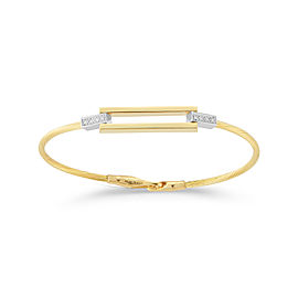 I.Reiss 14K Yellow Gold 0.07 Diamond Bracelet