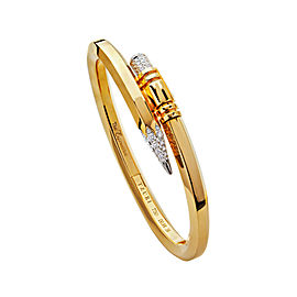 TZURI Yellow Gold Medium Signature Bracelet