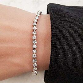 4.65 carat tennis bracelet