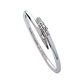 TZURI White Gold Small Signature Bracelet