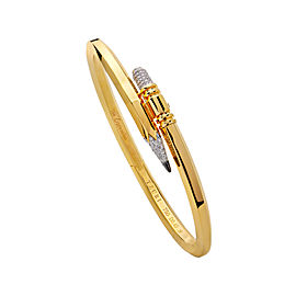 TZURI Yellow Gold Small Signature Bracelet