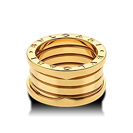 Bvlgari Bulgari B. Zero 1 18K Yellow Gold 4 Band AN191025 Ring