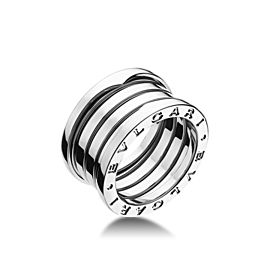 Bvlgari Bulgari B. Zero 1 18K White Gold 4 Band Ring AN191026