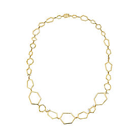 18K Gold Jackson Multi Link Necklace