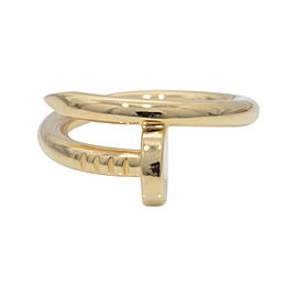 Cartier 18K Yellow Gold Just Un Clou Ring Sz 5.75