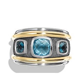 David Yurman Renaissance With Blue Topaz Ring