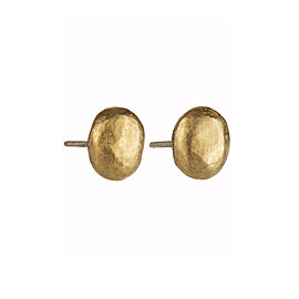 Yossi Harari Jewelry 24k Gold Roxanne Stud Earrings