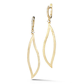 I.Reiss 14K Yellow Gold 0.14 Diamond Earrings