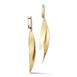 I.Reiss 14K Yellow Gold 0.15 Diamond Earrings