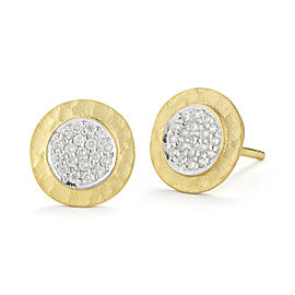 I.Reiss 14K Yellow Gold 0.2 Diamond Earrings