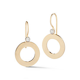 I.Reiss 14K Yellow Gold 0.1 Diamond Earrings