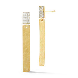 I.Reiss 14K Yellow Gold 0.14 Diamond Earrings