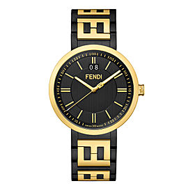 Fendi Timepieces Black 39 mm F105030901