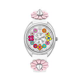 Fendi Momento Fendi Flowerland White and multi-colored 34 mm F234034041