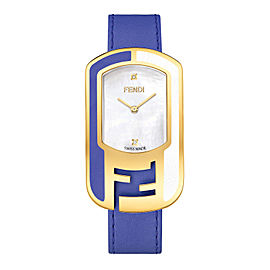 Fendi Timepieces Blue 39 mm F105010801