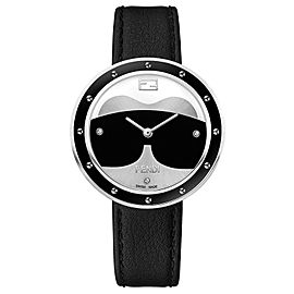 Fendi My Way Silver, Black, White 36 mm F363031611D1NG