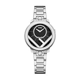 Fendi Timepieces Black 28 mm F711021000D2