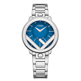 Fendi Timepieces Blue 36 mm F711033000