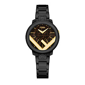 Fendi Timepieces Brown 28 mm