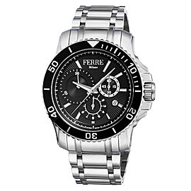 Ferre Milano IP Black Two tone SS/IPBK Stainless Steel FM1G070M0071 Watch