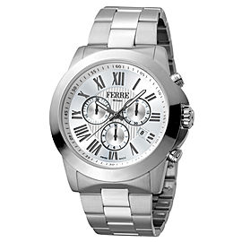 Ferre Milano Silver Silver SS FM1G079M0061 Watch