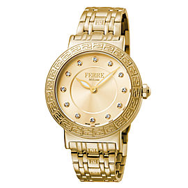 Ferre Milano Gold Gold Stainless Steel FM1L041M0181 Watch