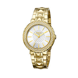 Ferre Milano Silver Gold Stainless Steel FM1L058M0071 Watch