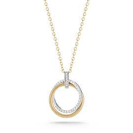 I.Reiss 14K Yellow Gold 0.3 Diamond Necklace