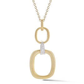 I.Reiss 14K Yellow Gold 0.05 Diamond Necklace