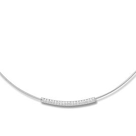 I.Reiss 14K White Gold 0.2 Diamond Necklace