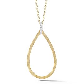 I.Reiss 14K Yellow Gold 0.06 Diamond Necklace