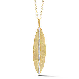 I.Reiss 14K Yellow Gold 0.2 Diamond Necklace