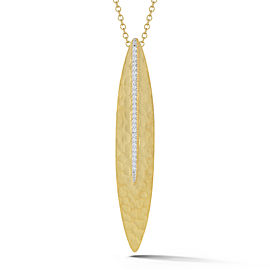 I.Reiss 14K Yellow Gold 0.2 Diamond Necklace