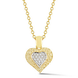 I.Reiss 14K Yellow Gold 0.1 Diamond Necklace