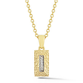 I.Reiss 14K Yellow Gold 0.03 Diamond Necklace