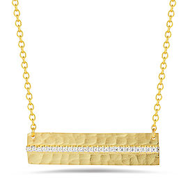 I.Reiss 14K Yellow Gold 0.15 Diamond Necklace