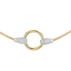 I.Reiss 14K Yellow Gold 0.3 Diamond Necklace