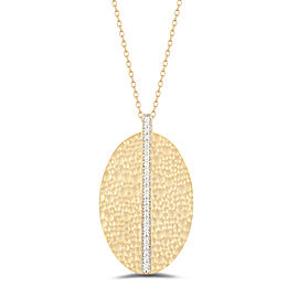 I.Reiss 14K Yellow Gold 0.24 Diamond Necklace