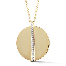 I.Reiss 14K Yellow Gold 0.18 Diamond Necklace