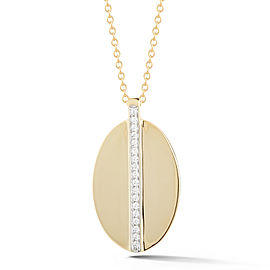 I.Reiss 14K Yellow Gold 0.18 Diamond Necklace