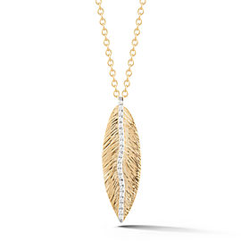 I.Reiss 14K Yellow Gold 0.09 Diamond Necklace