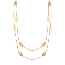 I.Reiss 14K Yellow Gold 0.18 Diamond Necklace