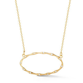 I.Reiss 14K Yellow Gold 0.22 Diamond Necklace