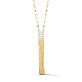 I.Reiss 14K Yellow Gold 0.07 Diamond Necklace