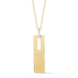 I.Reiss 14K Yellow Gold 0.04 Diamond Necklace