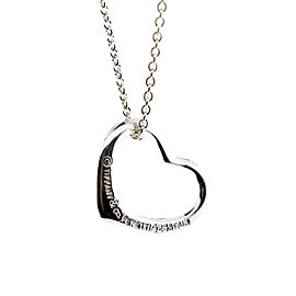 Tiffany & Co. Peretti Open Heart Small Necklace