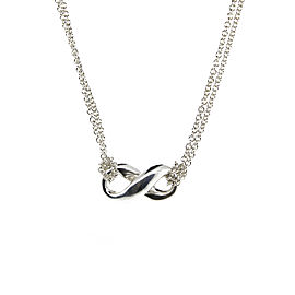 Tiffany & Co. Infinity Figure Eight Pendant Necklace