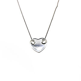 Tiffany & Co. Threaded Heart on Snake Chain